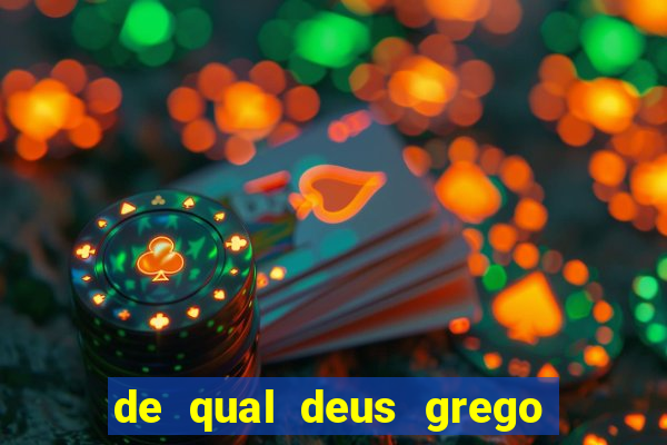 de qual deus grego eu sou filho percy jackson